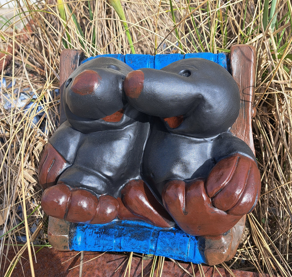 Eksklusiv muldvarp figur – dekorativ og sjov design
