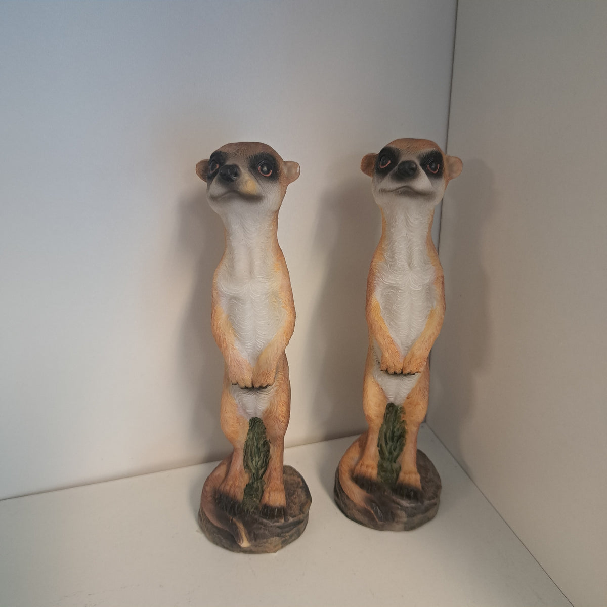 Surikater mini 2-pak dekoration – eksotisk og charmerende figur