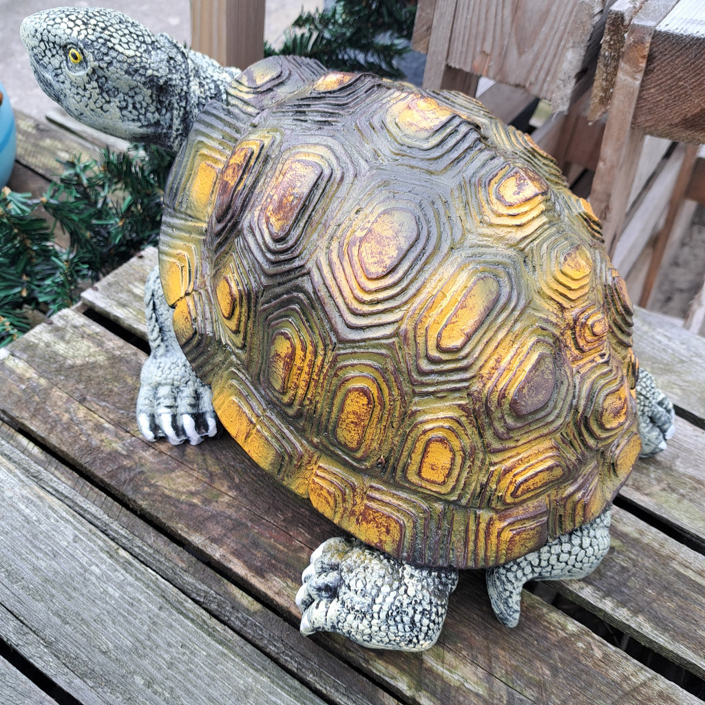 Lille skildpadde figur – perfekt til hjem og have
